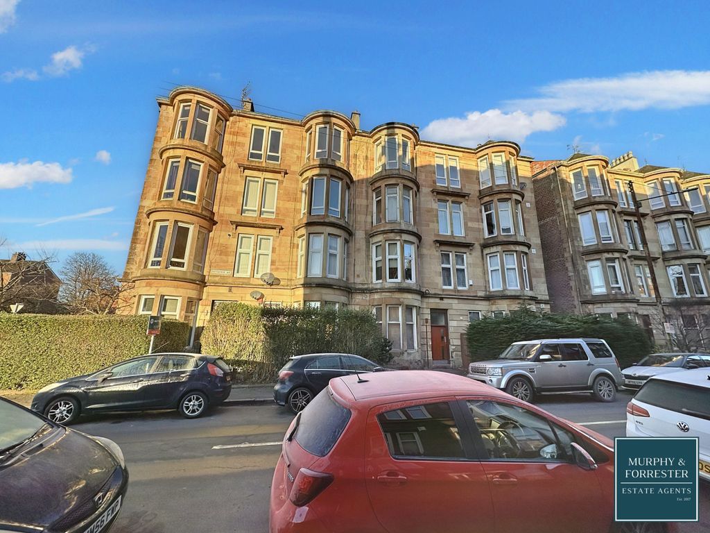 1 bed flat for sale in Flat 2/2, 24, Battlefield Avenue, Glasgow G42, £145,000