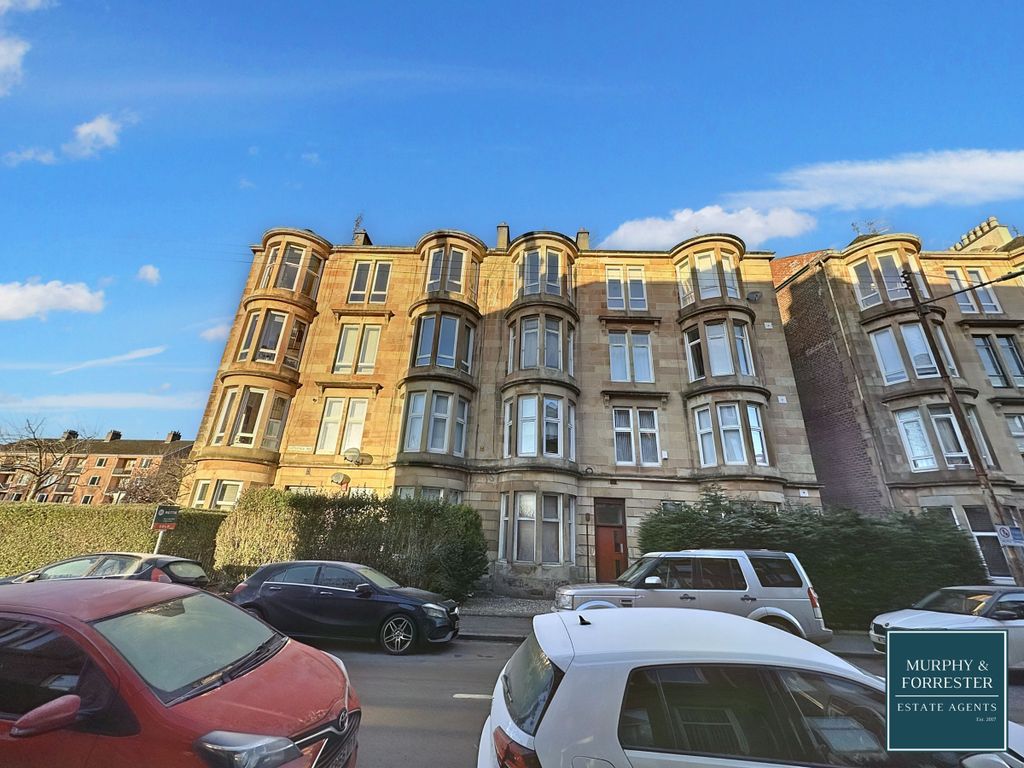 1 bed flat for sale in Flat 2/2, 24, Battlefield Avenue, Glasgow G42, £145,000