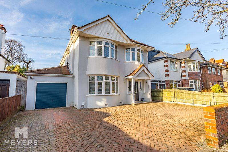 4 bed detached house for sale in Leeson Road, Bournemouth BH7, £950,000