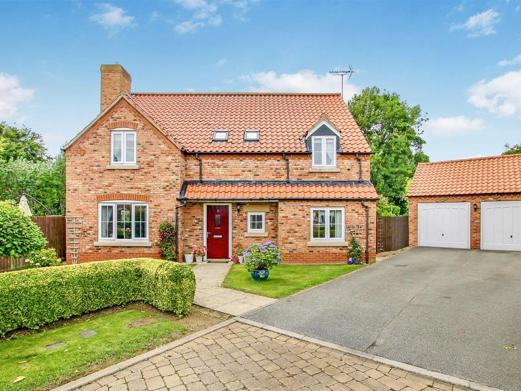 4 bed detached house for sale in Manor Croft, Sudbrook, Grantham NG32, £400,000