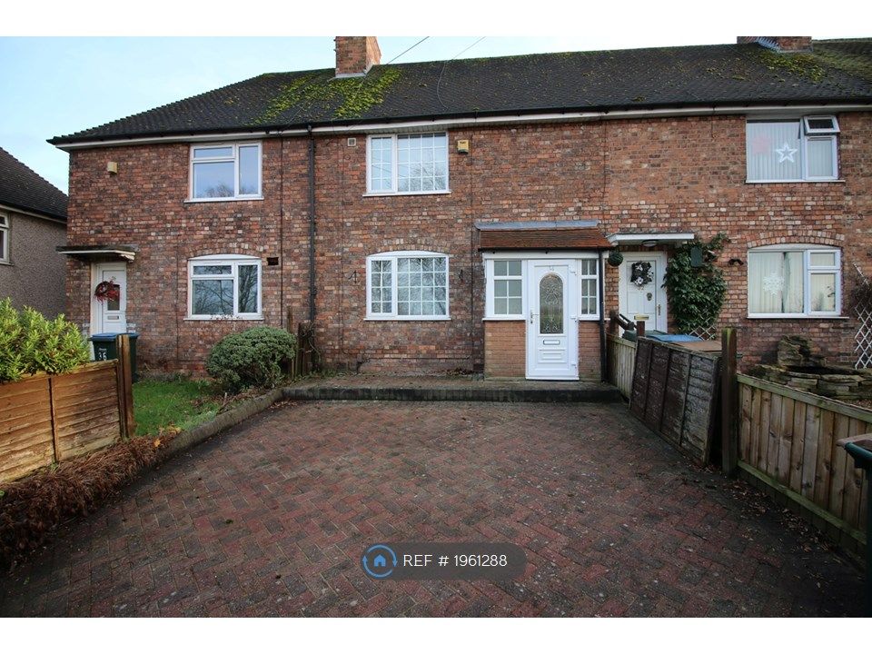 2 bed terraced house to rent in Valley Road, Coventry CV2, £1,000 pcm
