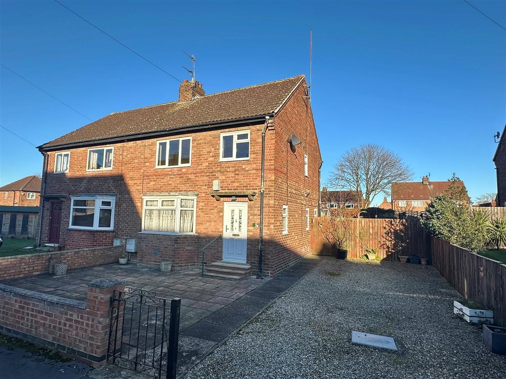 3 bed semi-detached house for sale in Fordlands Crescent, Fulford, York YO19, £295,000
