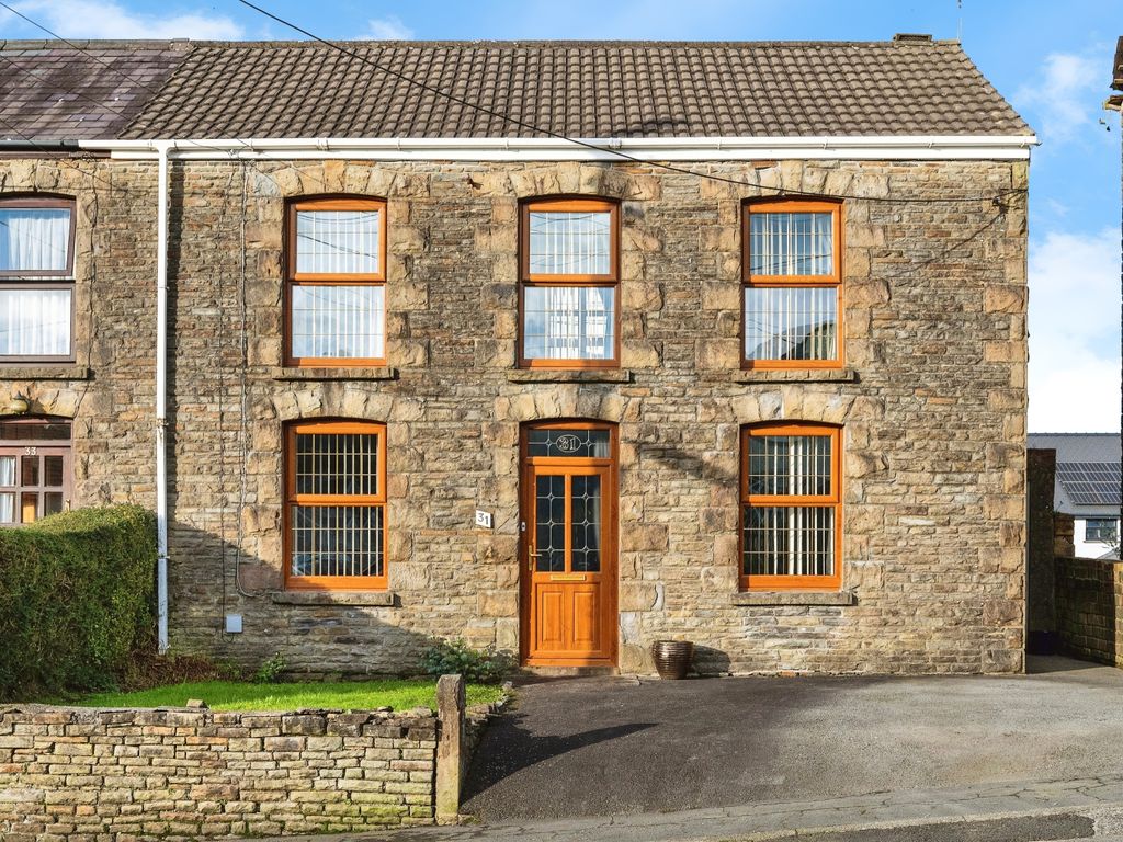 3 bed semi-detached house for sale in Derwen Road, Alltwen, Pontardawe, Neath Port Talbot SA8, £230,000