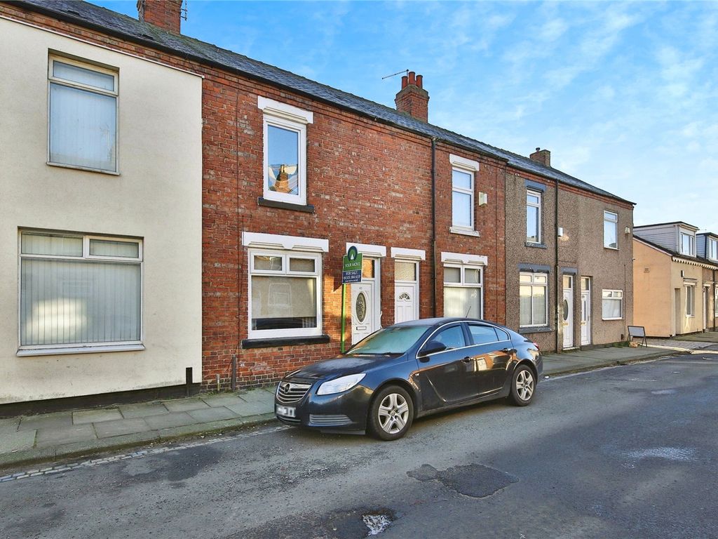 2 bed terraced house for sale in Brunton Street, Darlington, Durham DL1, £70,000