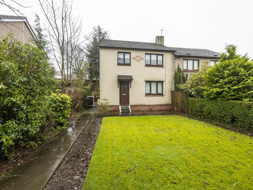3 bed semi-detached house for sale in Boghead Road, Lenzie, Kirkintilloch, Glasgow G66, £178,000