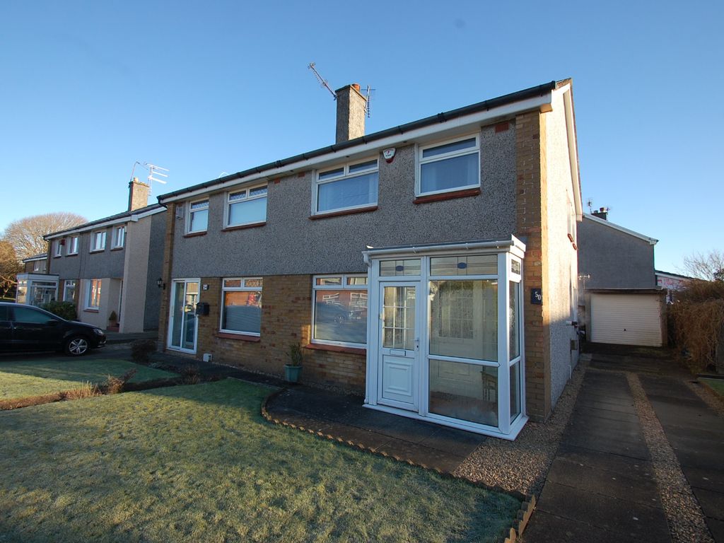 3 bed semi-detached house for sale in 50 Ralston Drive, Glasgow, City Of Glasgow G52, £205,000