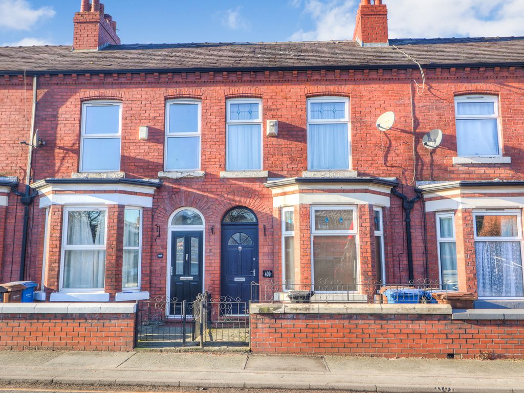 2 bed terraced house for sale in Gorton Road, Reddish, Stockport SK5, £140,000