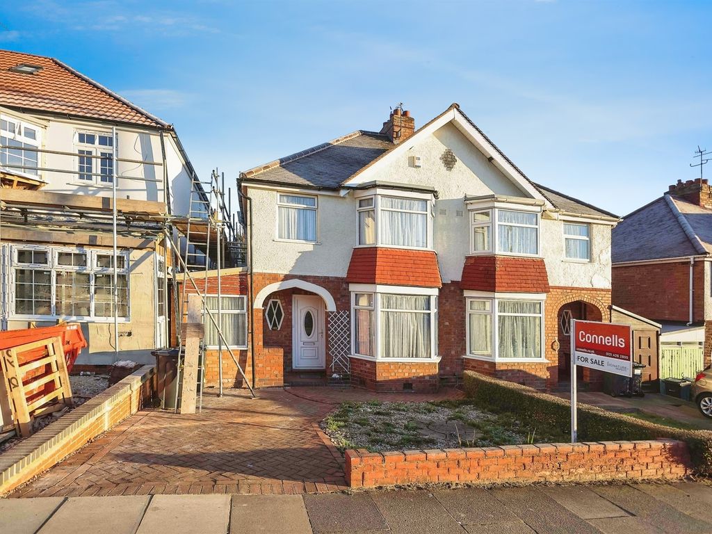 4 bed semi-detached house for sale in Harborne Park Road, Harborne, Birmingham B17, £330,000