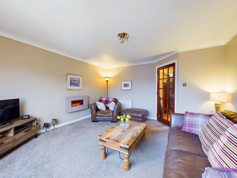 2 bed flat for sale in Millburn Court, Symington, Biggar ML12, £95,000