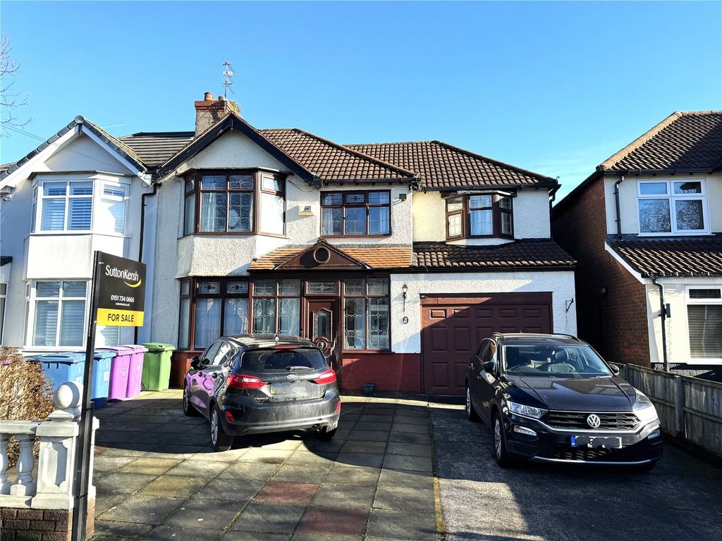 4 bed semi-detached house for sale in Dovedale Road, Liverpool, Merseyside L18, £525,000