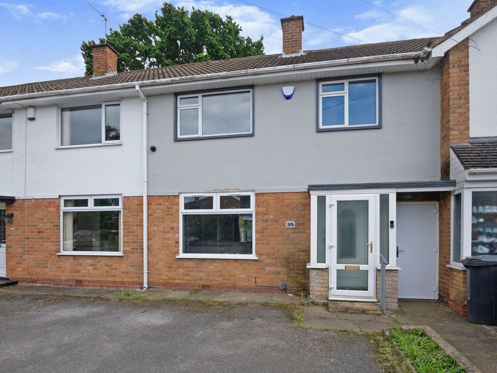 3 bed terraced house for sale in Kilcote Road, Shirley, Solihull B90, £230,000