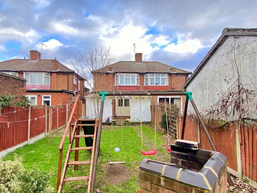 3 bed semi-detached house for sale in Angus Gardens, London NW9, £579,950
