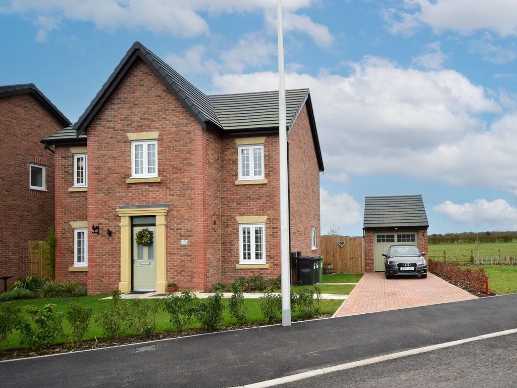 3 bed detached house for sale in Cherry Orchard Way, Tilstock, Whitchurch SY13, £317,500