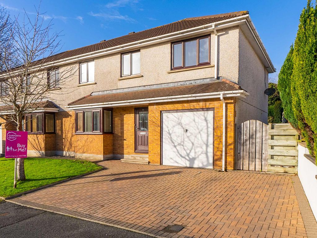 4 bed semi-detached house for sale in 72, Meadow Crescent, Douglas IM2, £449,950