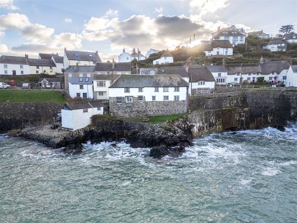 4 bed detached house for sale in The Cove, Coverack, Helston TR12, £1,250,000