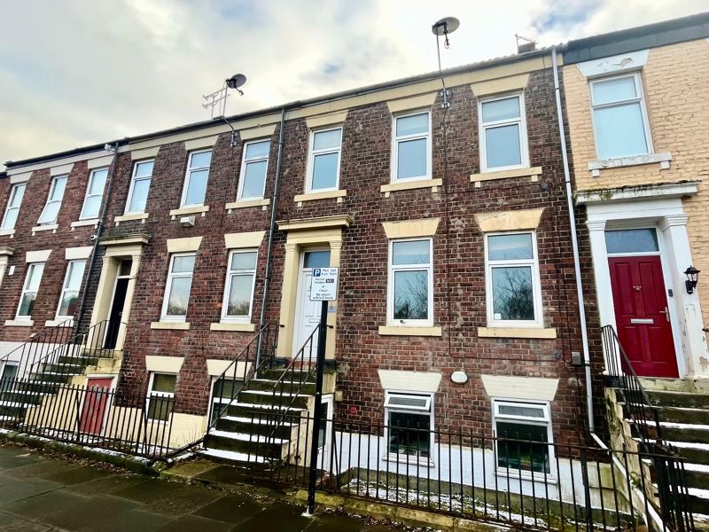 1 bed flat for sale in Waterville Terrace, North Shields NE29, £37,500