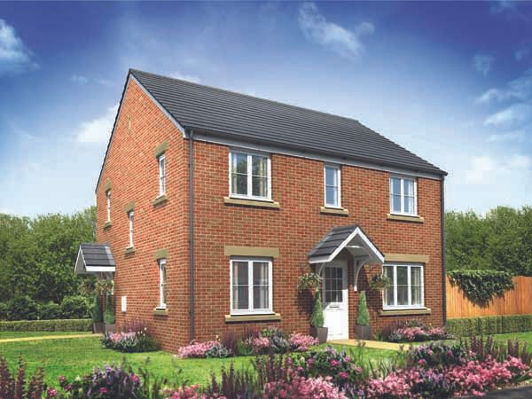 New home, 4 bed detached house for sale in "The Chedworth Corner" at Bawtry Road, Bessacarr, Doncaster DN4, £330,000