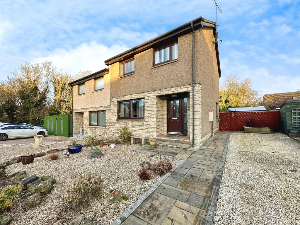 3 bed semi-detached house for sale in Cherryton Drive, Clackmannan FK10, £175,000