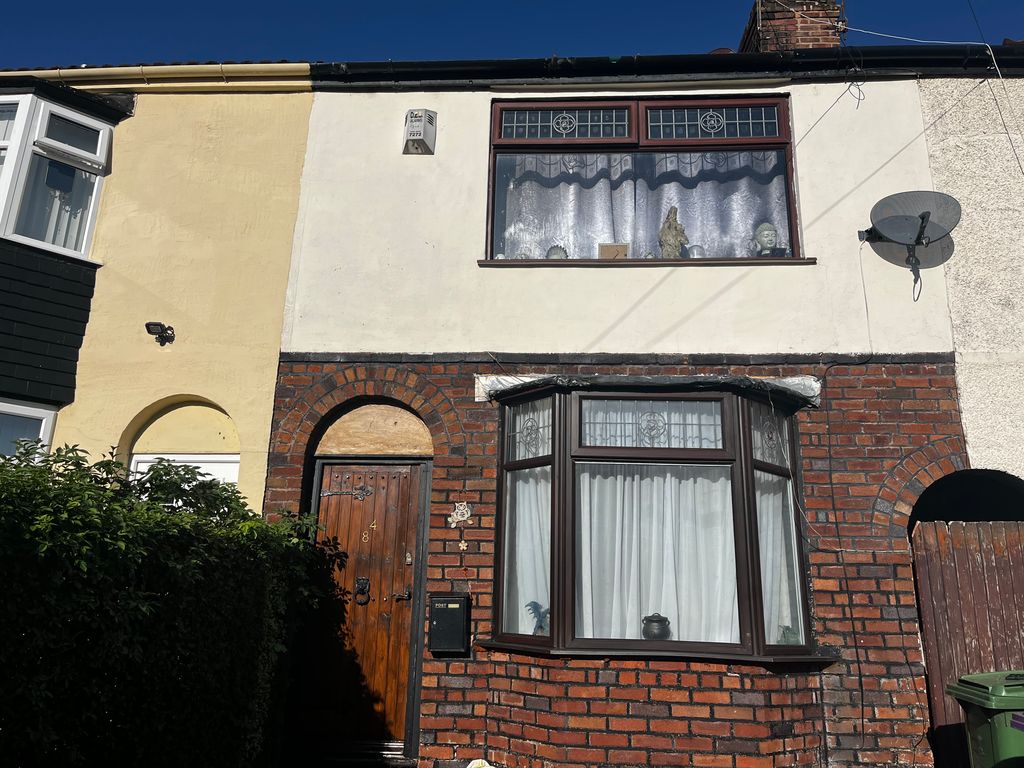 3 bed terraced house for sale in Max Road, Dovecot, Liverpool L14, £70,000