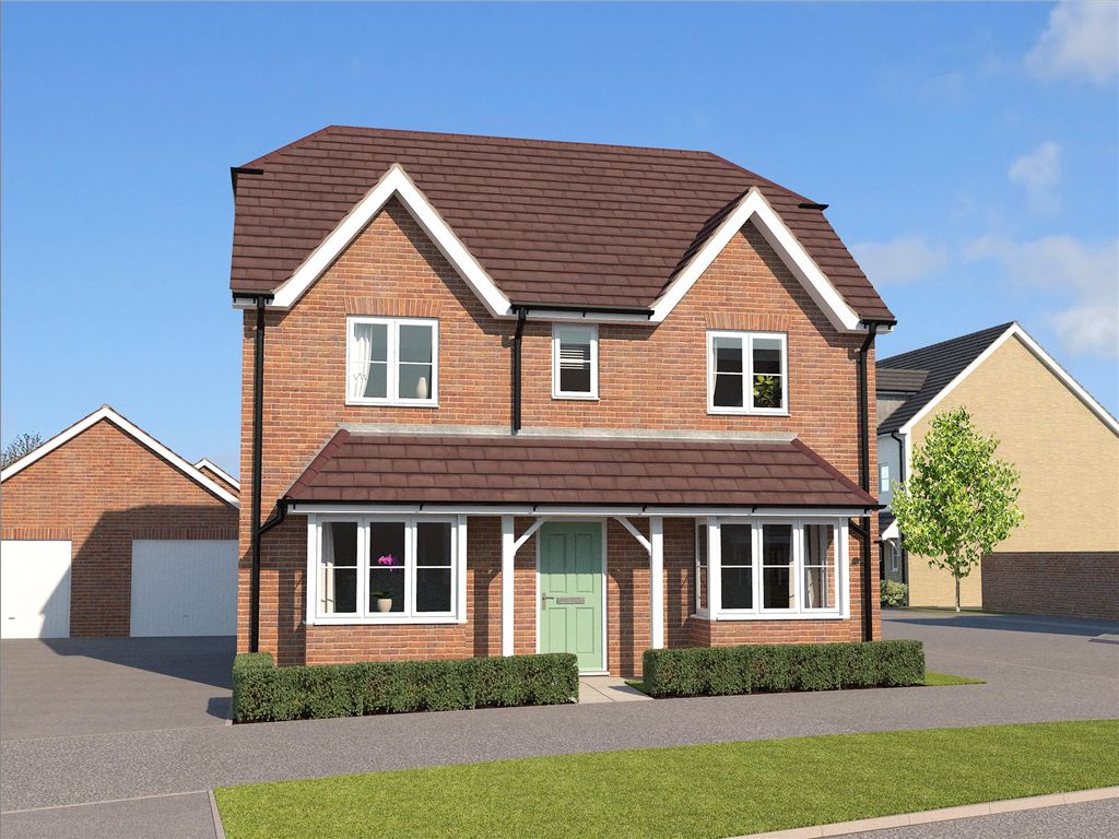 New home, 4 bed detached house for sale in Cann Hall Farm, Clacton On Sea, Essex CO16, £450,000