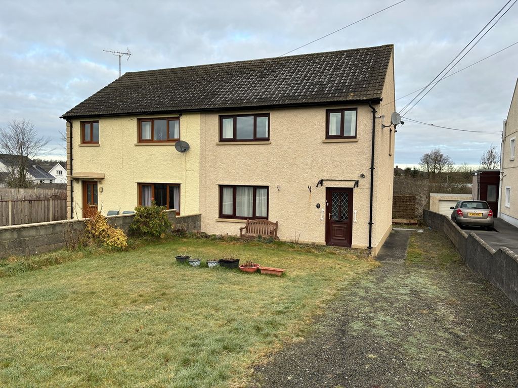 3 bed semi-detached house for sale in Heol Y Gaer, Llanybydder SA40, £170,000