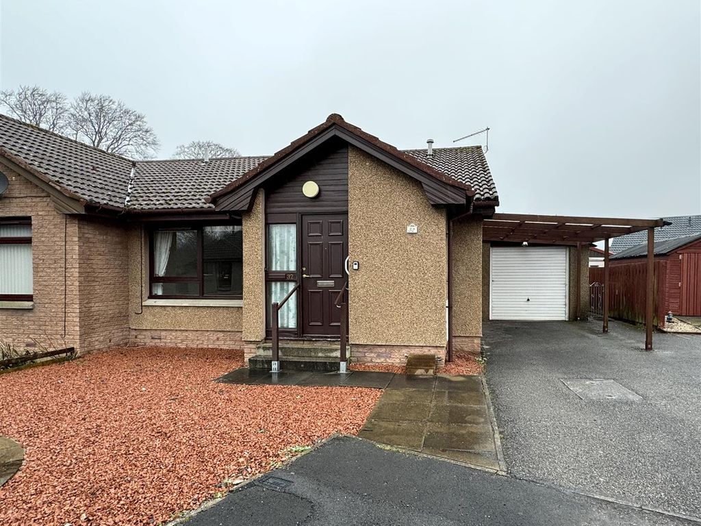 2 bed semi-detached bungalow for sale in Lochlann Terrace, Culloden, Inverness IV2, £180,000