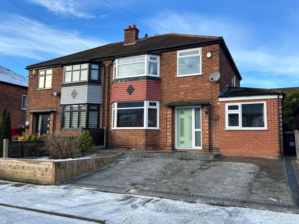 3 bed semi-detached house for sale in Stetchworth Drive, Worsley M28, £365,000