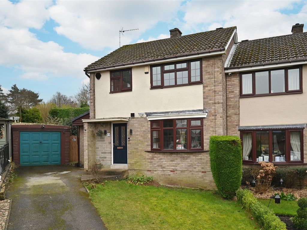 3 bed semi-detached house for sale in Garth Way Close, Dronfield S18, £340,000