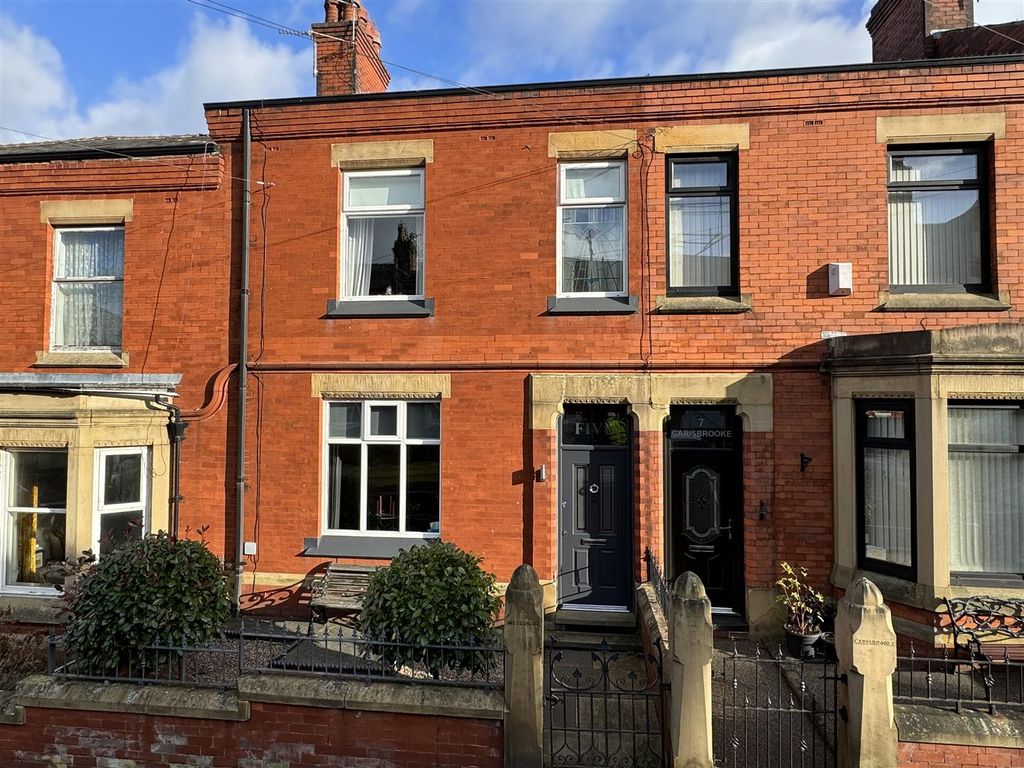 4 bed terraced house for sale in Cranworth Street, Stalybridge SK15, £375,000