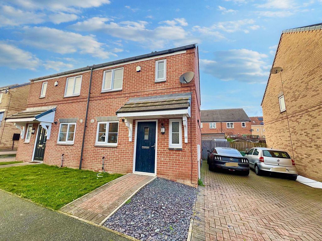 3 bed semi-detached house for sale in Water Avens Way, Stockton-On-Tees TS18, £155,000