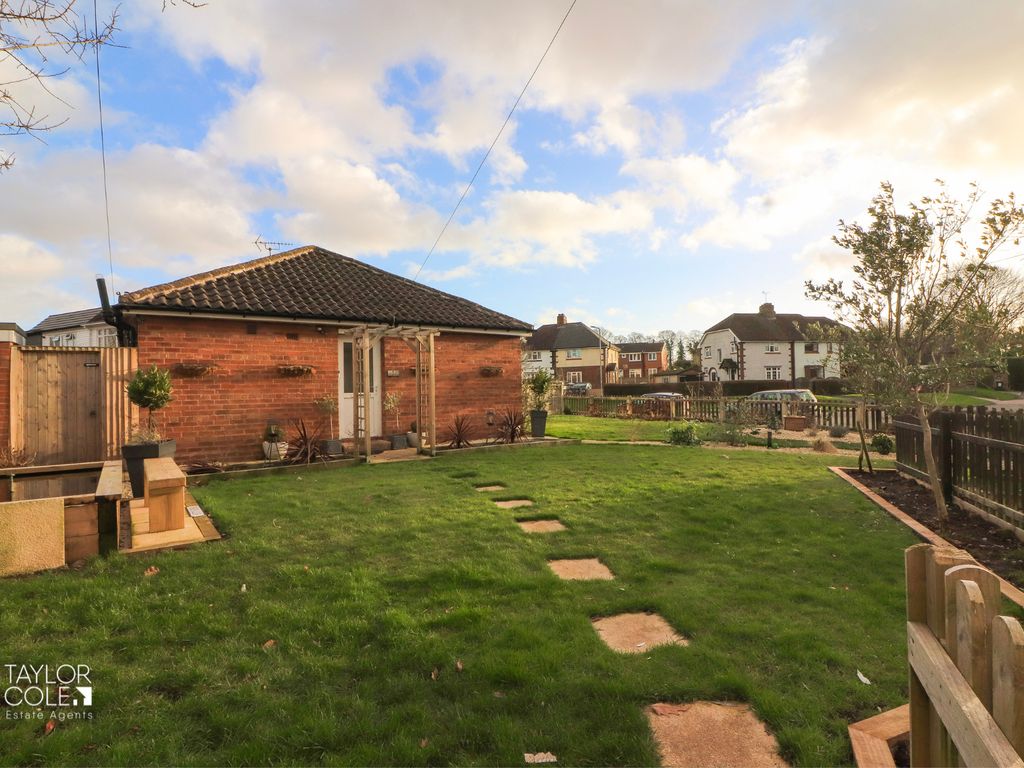 2 bed semi-detached bungalow for sale in Croxall Road, Edingale, Tamworth B79, £249,000
