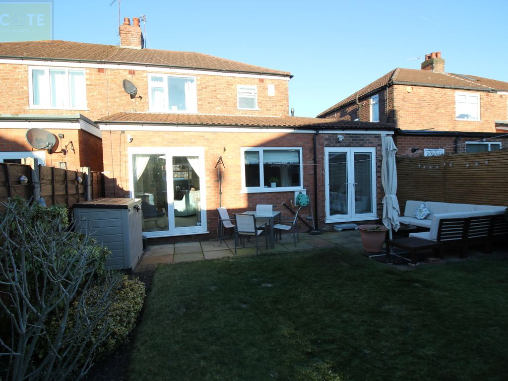 3 bed semi-detached house for sale in Castleton Avenue, Stretford, Manchester M32, £350,000