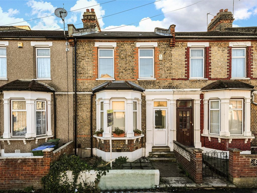 3 bed terraced house for sale in Rathmore Road, Charlton SE7, £595,000