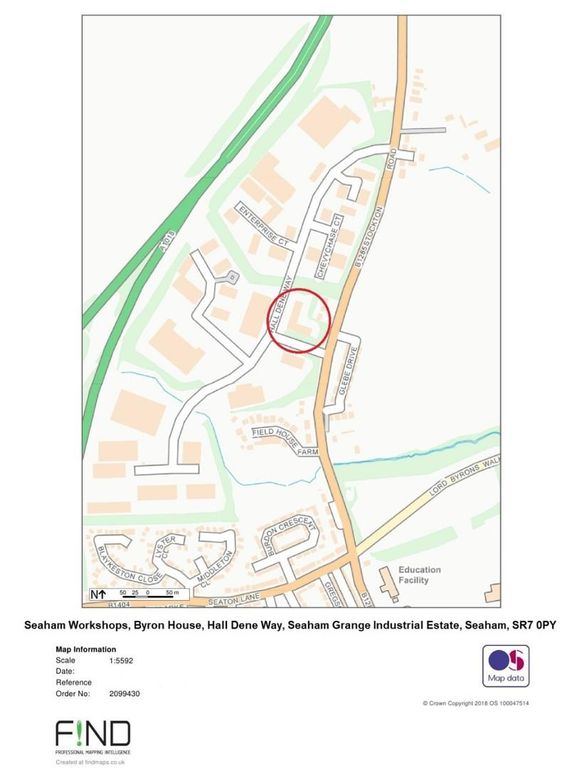 Commercial property to let in Hall Dene Way, Seaham Grange Industrial Estate, Seaham SR7, £8,000 pa