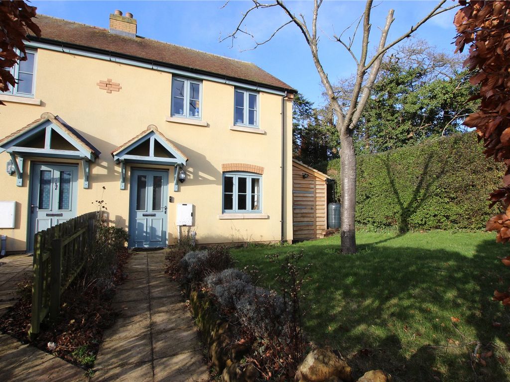 2 bed semi-detached house to rent in Hillside Close, Harlington, Dunstable, Bedfordshire LU5, £1,350 pcm