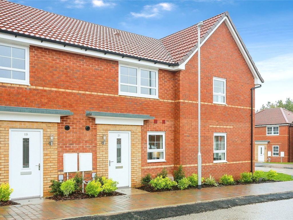 New home, 2 bed terraced house for sale in Kirby Lane, Eye Kettleby, Melton Mowbray, Leicestershire LE14, £77,700
