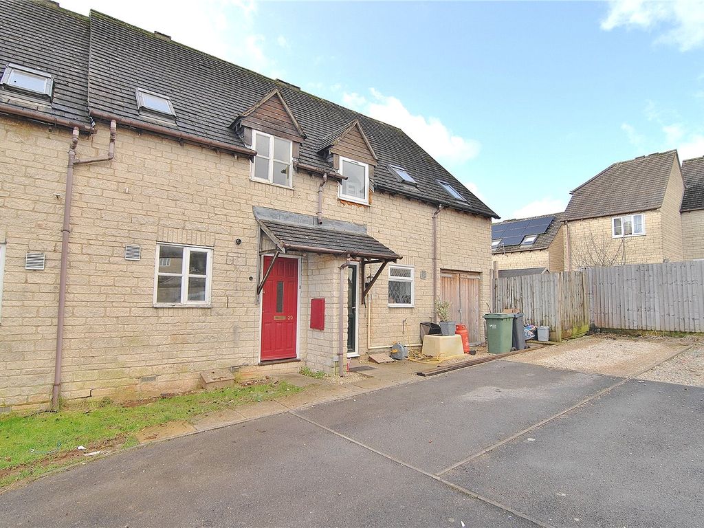 2 bed terraced house for sale in Foxes Close, Chalford, Stroud, Gloucestershire GL6, £185,000