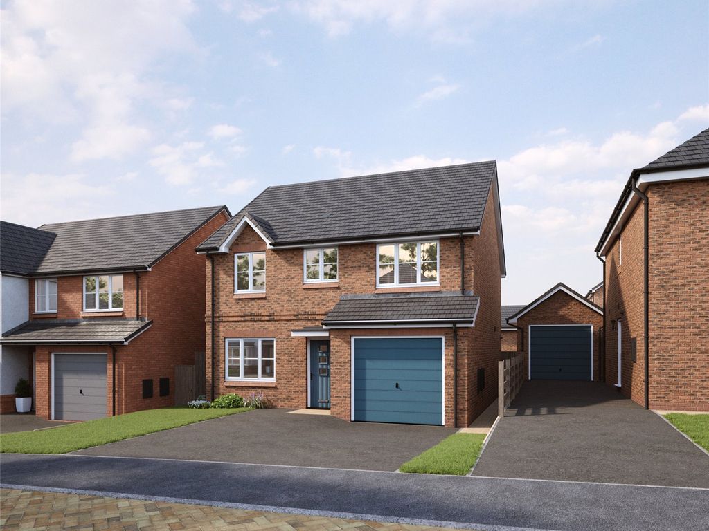 New home, 4 bed detached house for sale in Sydney Road, Crewe CW1, £324,995