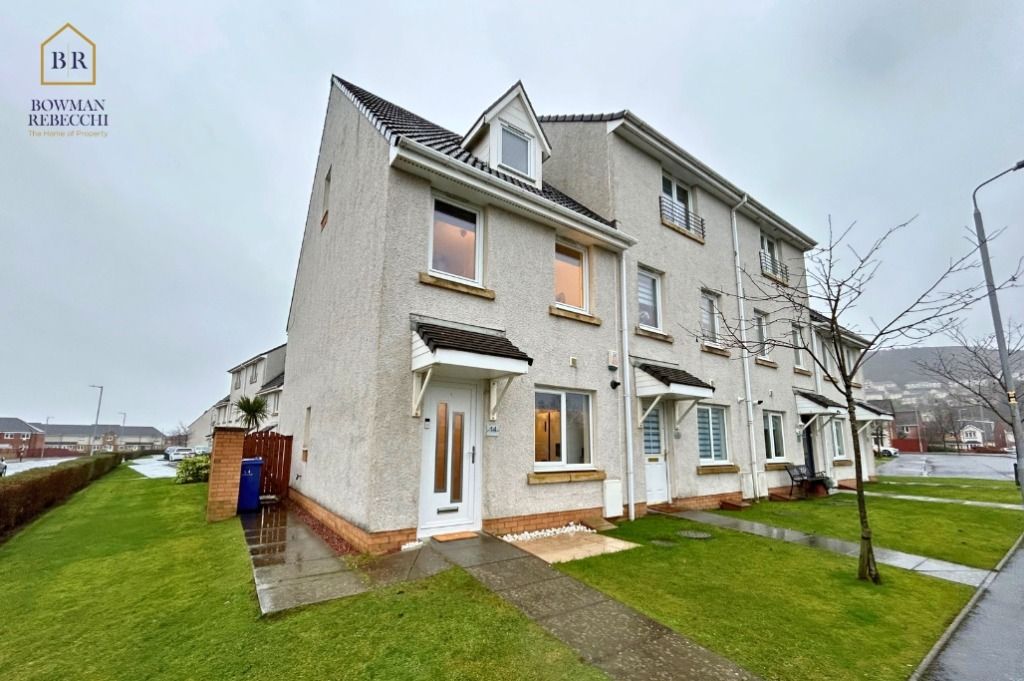 3 bed town house for sale in Inchgreen Gardens, Inverclyde, Greenock PA15, £210,000