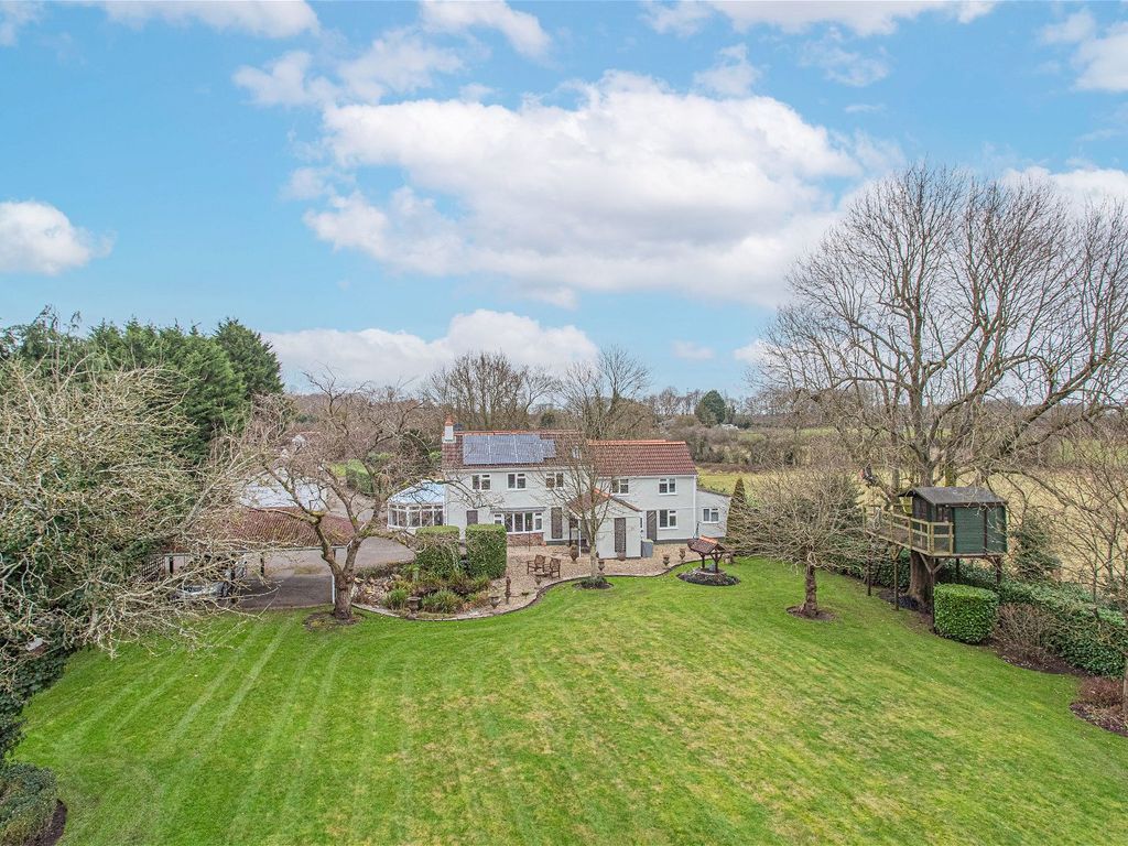 5 bed detached house for sale in Engine Common Lane, Yate, Bristol BS37, £1,495,000