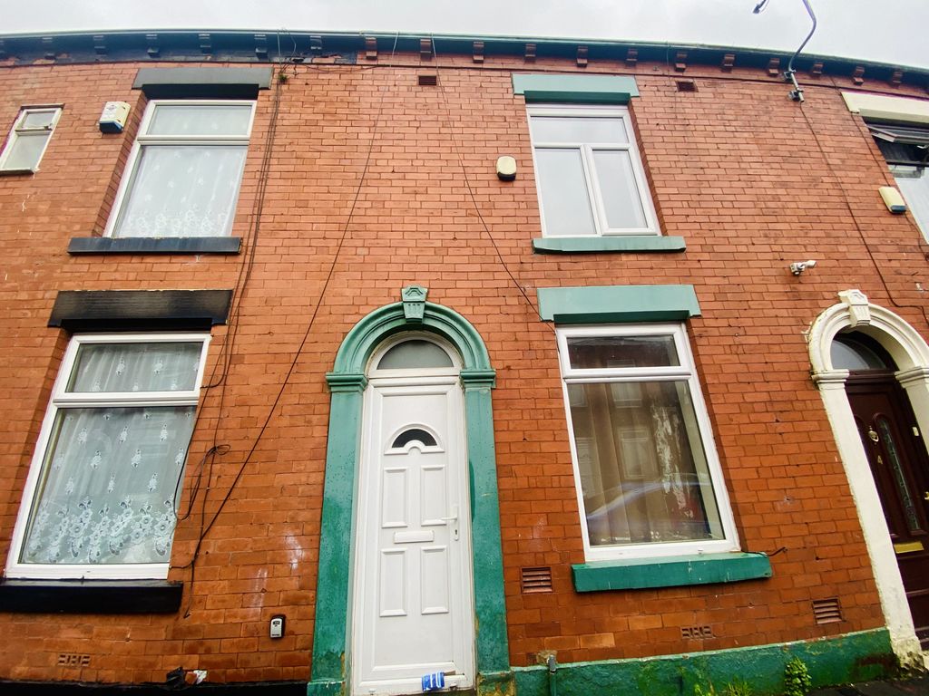 2 bed terraced house for sale in Marion Street, Oldham OL8, £80,000