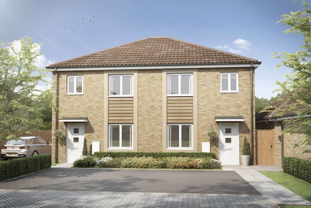 New home, 3 bed semi-detached house for sale in "The Gosford - Plot 194" at Harding Drive, Banwell BS29, £179,400