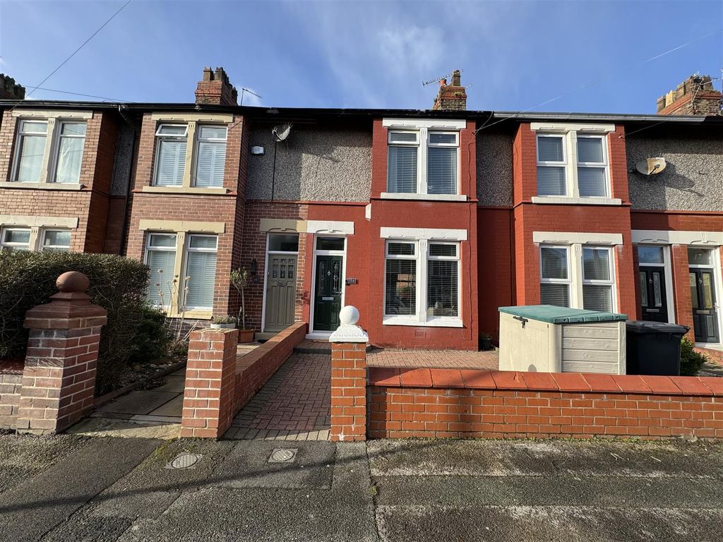 3 bed terraced house for sale in Seafield Avenue, Crosby, Liverpool L23, £240,000
