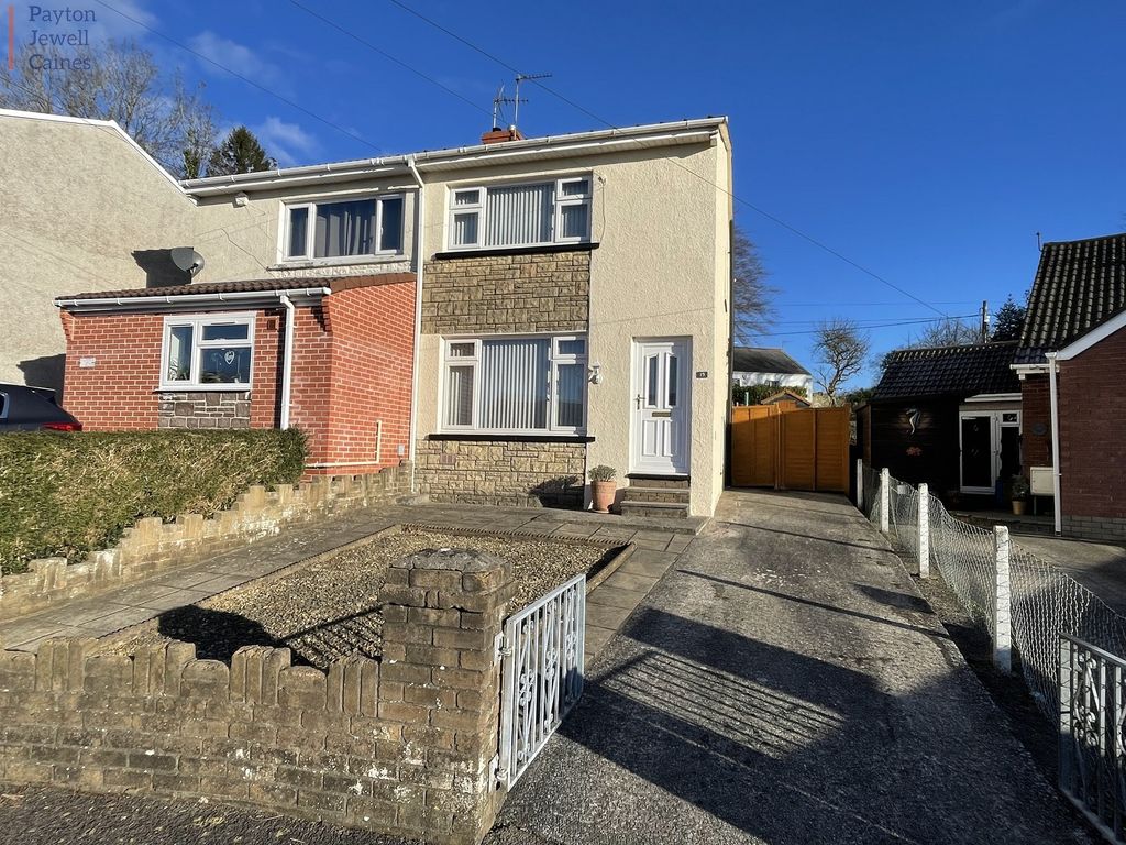 2 bed semi-detached house for sale in Pant-Y-Ffynnon, Pencoed, Bridgend County. CF35, £175,000