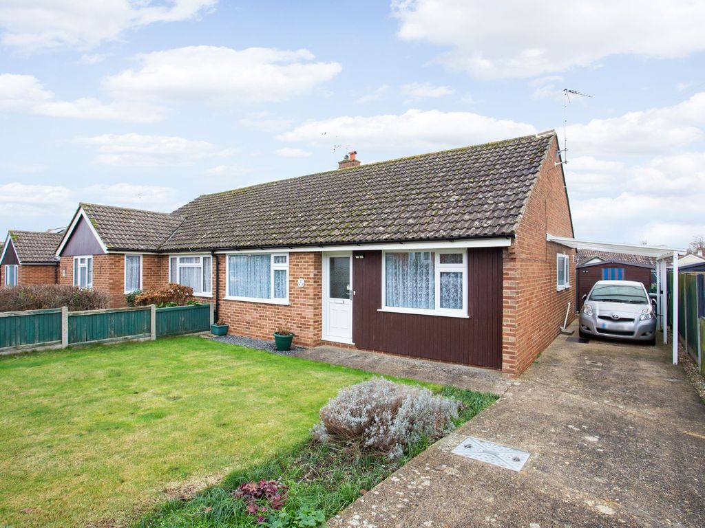 2 bed semi-detached bungalow for sale in Rose Acre Road, Littlebourne CT3, £325,000