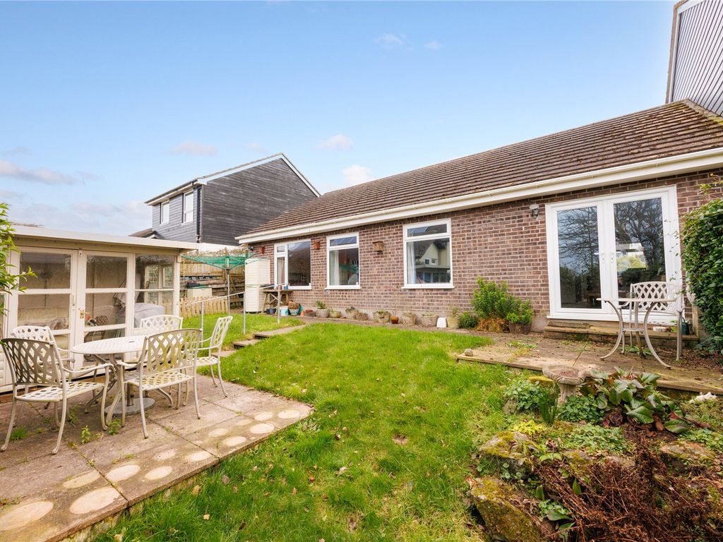 3 bed bungalow for sale in Kimberley Foster Close, Crafthole, Torpoint PL11, £350,000