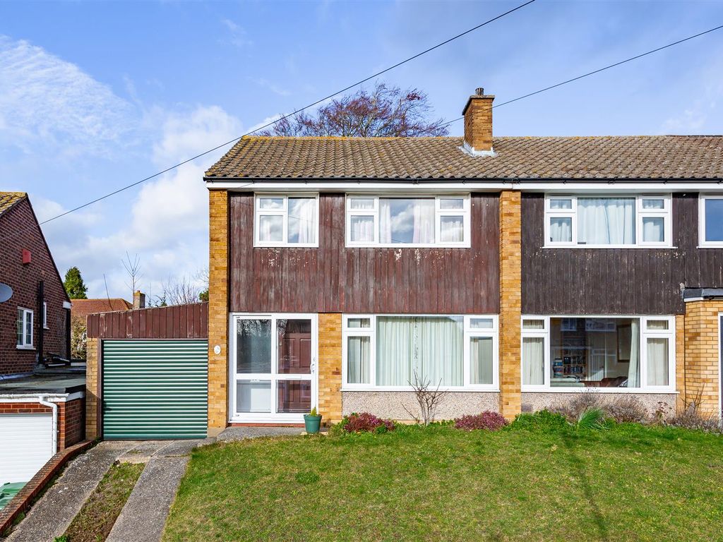 3 bed semi-detached house for sale in The Knole, Istead Rise, Gravesend DA13, £375,000