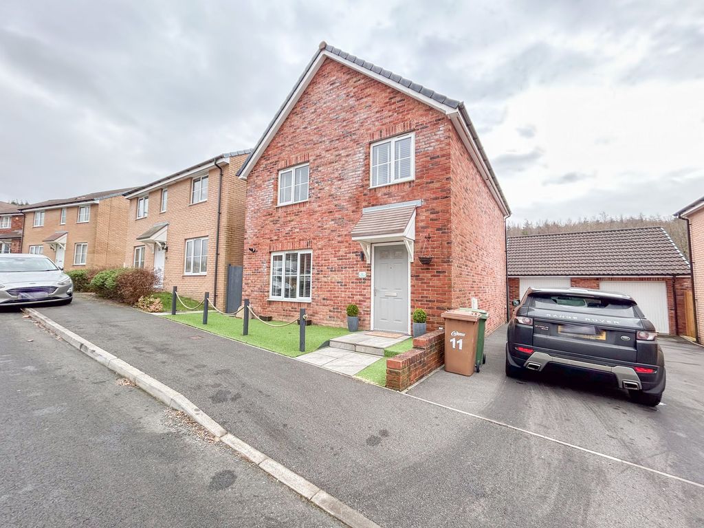 4 bed detached house for sale in Aberbargoed, Bargoed CF81, £310,000