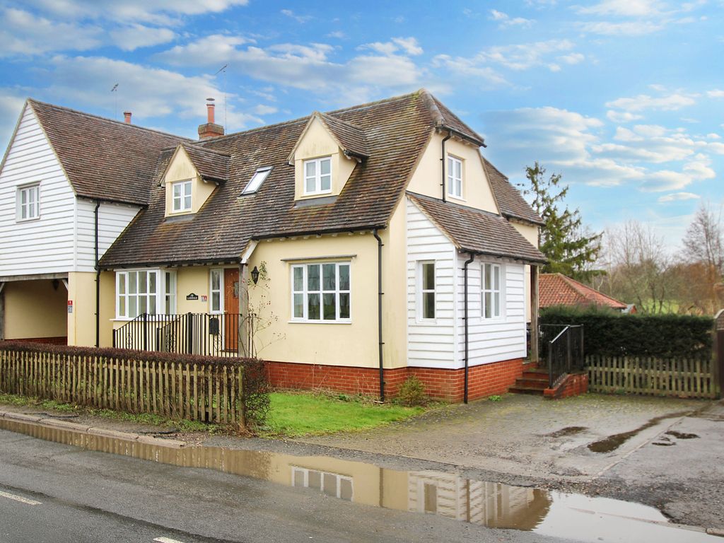 4 bed link-detached house for sale in Bridge End, Great Bardfield, Braintree CM7, £540,000