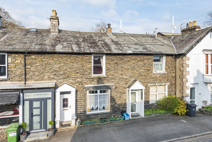 2 bed terraced house for sale in 3 Cross Street, Windermere, Cumbria LA23, £185,000